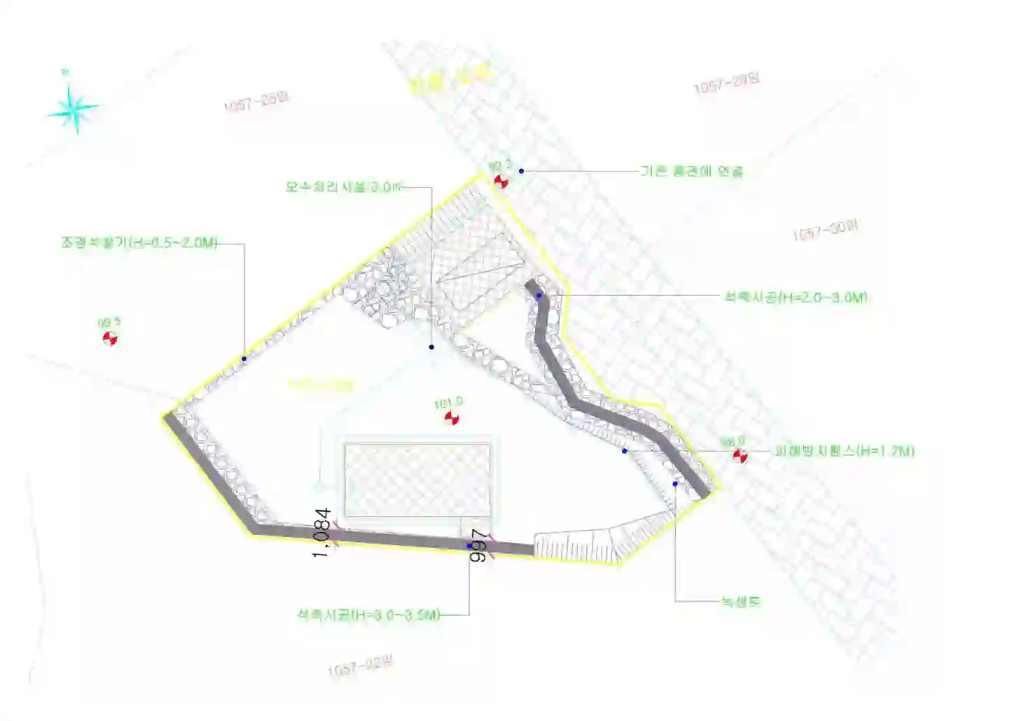 덕하리 1057-26 배치도 이미지